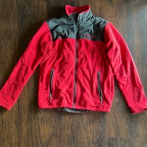 Men’s Columbia fleece full zip sweater